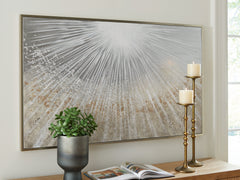 Coral Furniture - Ashley Furniture - Waldard Wall Decor - Wall Art / Gray/Taupe/White - A8000501