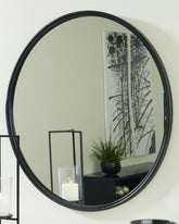 Coral Furniture - Ashley Furniture - Brocky Mirror - Accent Mirror / White - A8010293