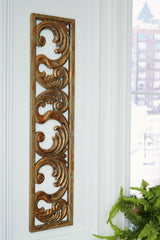 Coral Furniture - Ashley Furniture - Candelario Wall Decor - Wall Decor / Natural - A8010286