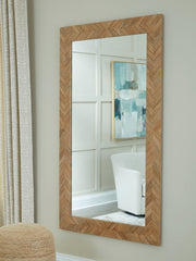 Coral Furniture - Ashley Furniture - Waylane Mirror - Floor Mirror / Brown - A8010347