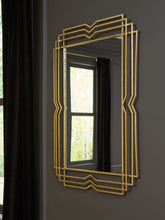 Coral Furniture - Ashley Furniture - Claybrook Mirror - Accent Mirror / Gold Finish - A8010349