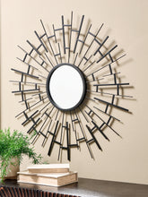 Coral Furniture - Ashley Furniture - Garrenworth Mirror - Accent Mirror / Black - A8010391