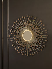 Coral Furniture - Ashley Furniture - Morwenna Mirror - Accent Mirror / Bronze/Gold Finish - A8010392