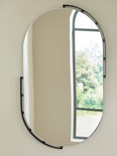 Coral Furniture - Ashley Furniture - Valkings Mirror - Accent Mirror / Black - A8010403