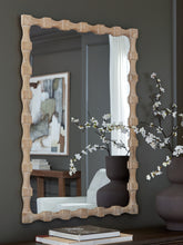 Coral Furniture - Ashley Furniture - Acelmore Mirror - Accent Mirror / Light Brown - A8010420