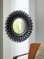 Coral Furniture - Ashley Furniture - Ryenmour Mirror - Accent Mirror / Oil Rubbed Bronze Finish - A8010421