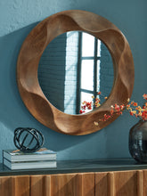 Coral Furniture - Ashley Furniture - Aajon Mirror - Accent Mirror / Brown - A8010427