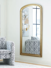 Coral Furniture - Ashley Furniture - Fintan Mirror - Floor Mirror / Gold Finish - A8010436