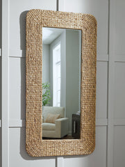 Coral Furniture - Ashley Furniture - Norigan Mirror - Floor Mirror / Natural - A8010438