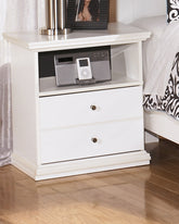 Coral Furniture - Ashley Furniture - Bostwick Shoals Bedroom - Dresser and Mirror / White - B139B40