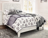 Coral Furniture - Ashley Furniture - Paxberry Bedroom - King Panel Bed / Whitewash - B181B10