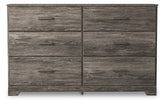 Coral Furniture - Ashley Furniture - Ralinksi Bedroom - Twin Panel Bed / Gray - B2587B11