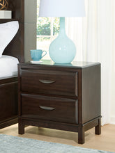 Coral Furniture - Ashley Furniture - Vanmore Bedroom - Queen Storage Bed / Dark Brown - B479B2