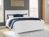 Coral Furniture - Ashley Furniture - Fortman Bedroom - Full Panel Storage Bed / White - B680B25