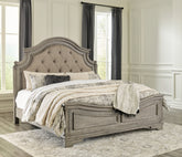 Coral Furniture - Ashley Furniture - Lodenbay Bedroom - Five Drawer Chest / Antique Gray/Brown - B751-46