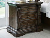 Coral Furniture - Ashley Furniture - Maylee Bedroom - Dresser and Mirror / Dark Brown - B947B1