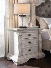 Coral Furniture - Ashley Furniture - Bruchandi Bedroom - Three Drawer Night Stand / Antique White - PCB948-93
