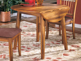 Coral Furniture - Ashley Furniture - Berringer Dining Room - Dining Chair (Set of 2) / Rustic Brown - D199-01X2