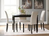 Coral Furniture - Ashley Furniture - Kimonte Dining Room - Dining Chair (Set of 2) / Ivory - D250-01X2