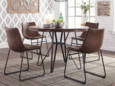 Coral Furniture - Ashley Furniture - Centiar Dining Room - Dining Chair (Set of 2) / Brown/Black - D372-01X2