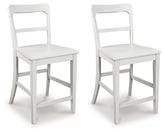 Coral Furniture - Ashley Furniture - Greddinton Counter Height Barstool (Set of 2) - Counter Height Barstool (Set of 2) / Multi - PCD824-224X2