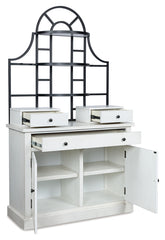 Coral Furniture - Ashley Furniture - Greddinton Baker's Rack - Baker's Rack / White - PCD824D1