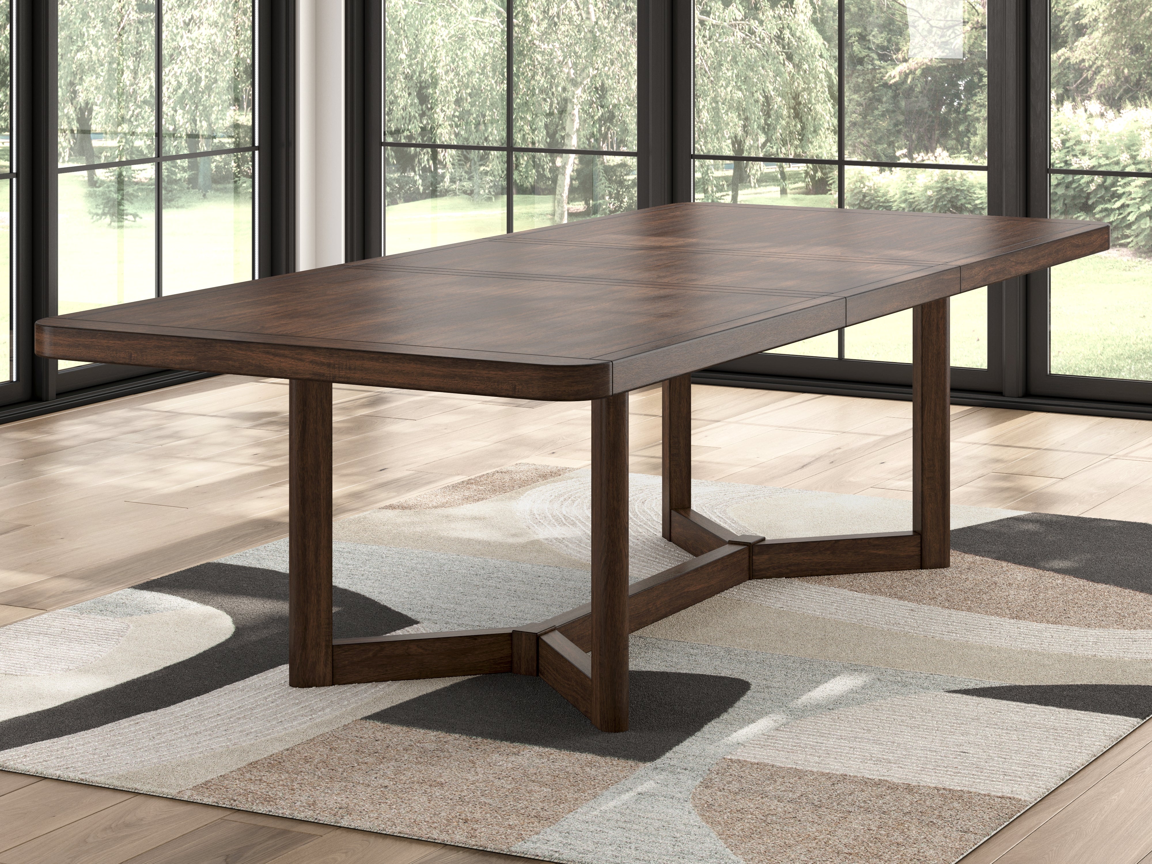 Coral Furniture - Ashley Furniture - Dilenno Dining Extension Table - RECT Dining Room EXT Table / Dark Brown - PCD857-35