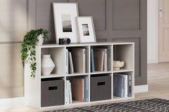 Coral Furniture - Ashley Furniture - Aprilyn Eight Cube Organizer - Eight Cube Organizer / White - EA1024-4X2