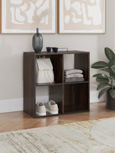 Coral Furniture - Ashley Furniture - Glosmount Four Cube Organizer - Four Cube Organizer / Cherry/Light Brown - EA1055-2X2