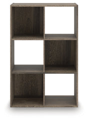 Coral Furniture - Ashley Furniture - Shallifer Six Cube Organizer - Six Cube Organizer / Brown - EA1104-3X2