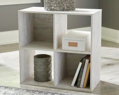 Coral Furniture - Ashley Furniture - Paxberry Four Cube Organizer - Four Cube Organizer / Whitewash - EA1811-2X2