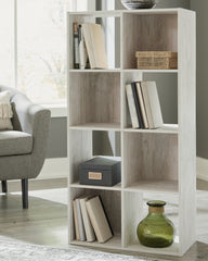 Coral Furniture - Ashley Furniture - Paxberry Eight Cube Organizer - Eight Cube Organizer / Whitewash - EA1811-4X2
