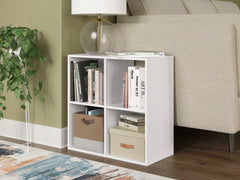 Coral Furniture - Ashley Furniture - Onita Four Cube Organizer - Four Cube Organizer / White - EA9630-2X2