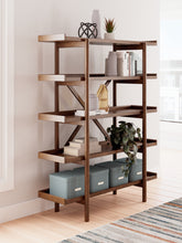 Coral Furniture - Ashley Furniture - Lyncott Bookcase - Bookcase / Brown - H615-70