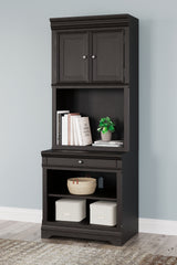 Coral Furniture - Ashley Furniture - Beckincreek Bookcase - Bookcase / Black - H778H7