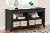 Coral Furniture - Ashley Furniture - Beckincreek Credenza - Credenza / Black - H778-46