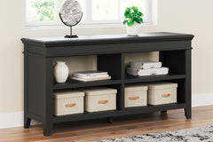 Coral Furniture - Ashley Furniture - Beckincreek Credenza - Credenza / Black - H778-46