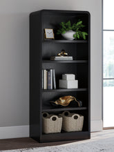 Coral Furniture - Ashley Furniture - Rowanbeck Bookcase - Large Bookcase / Black - H821-17