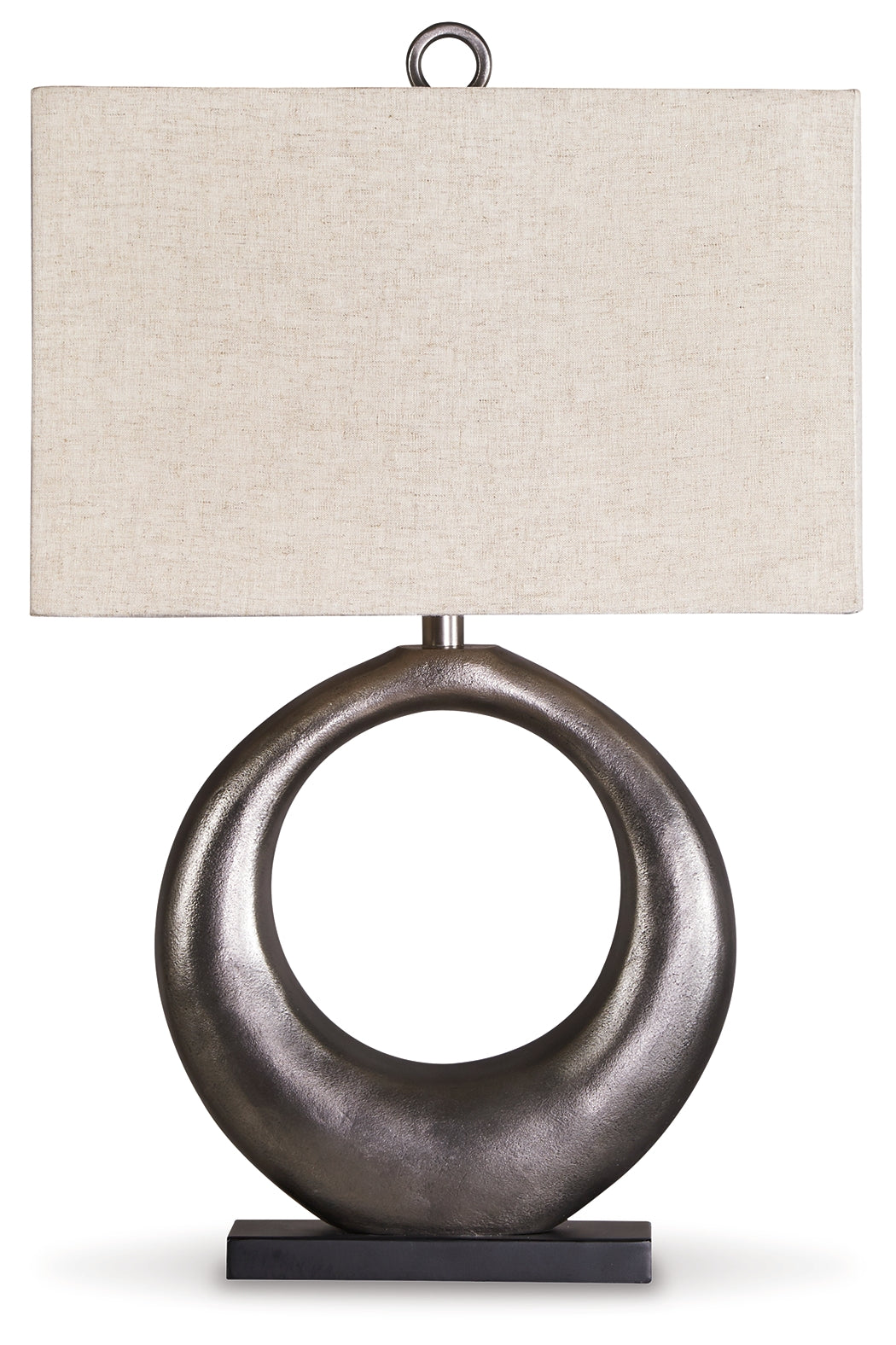 Coral Furniture - Ashley Furniture - Saria Lighting - Table Lamp (Set of 2) / Antique Silver Finish - L207394X2