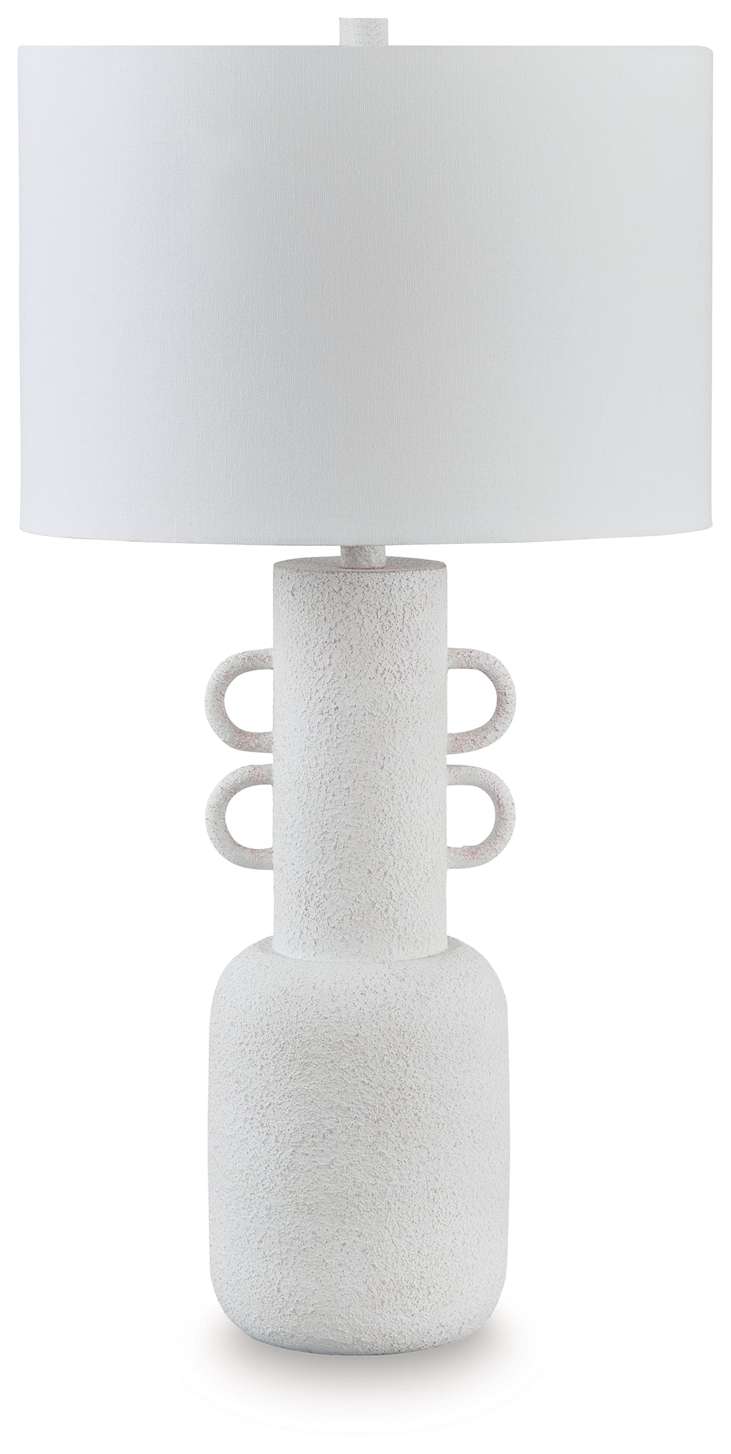 Coral Furniture - Ashley Furniture - Perringhill Lighting - Metal Table Lamp (1/CN) / Distressed White - L207504