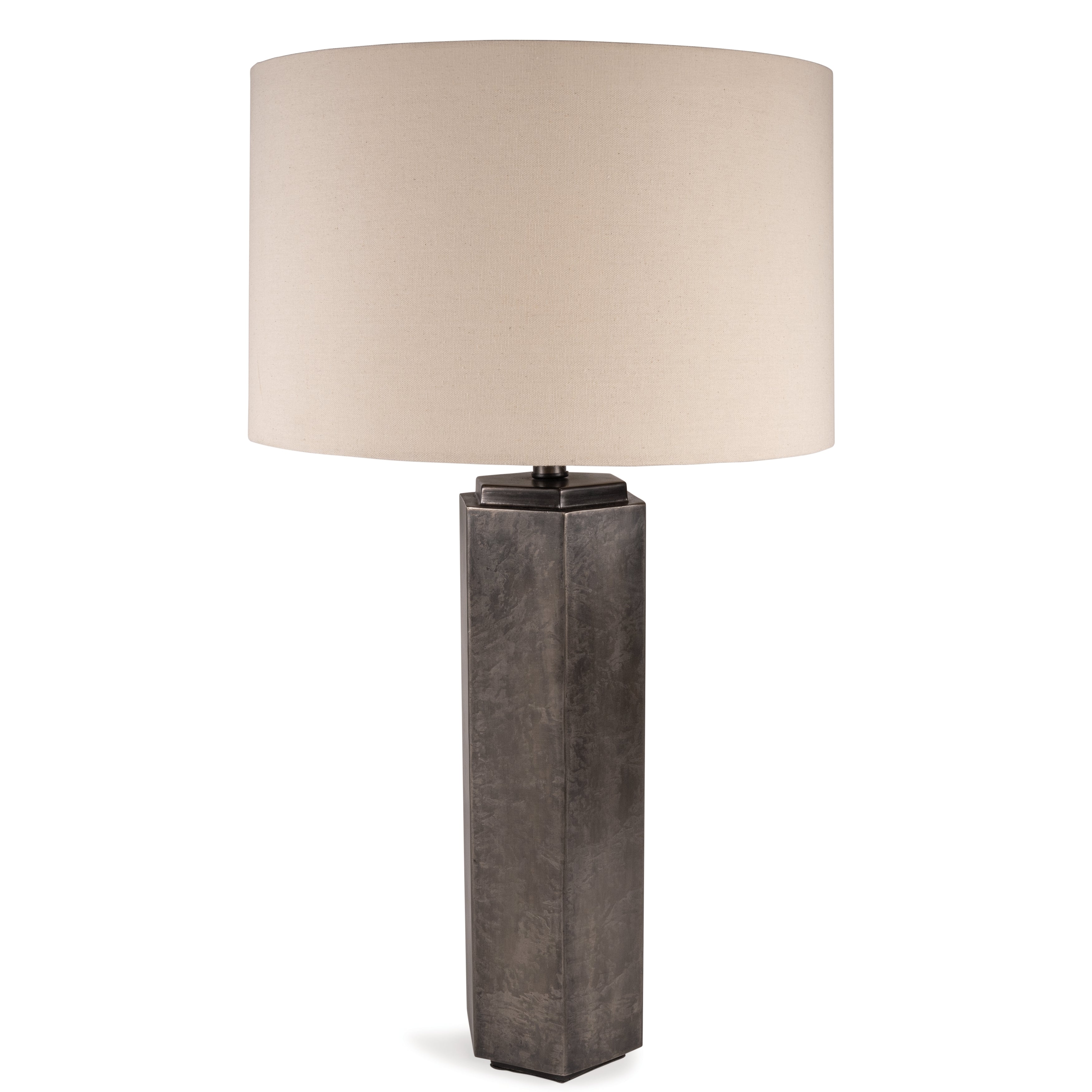 Coral Furniture - Ashley Furniture - Dirkton Lighting - Table Lamp (Set of 2) / Antique Pewter - L208324X2