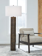 Coral Furniture - Ashley Furniture - Jebson Lighting - Metal Floor Lamp (1/CN) / Dark Bronze Finish - L235791