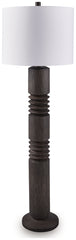 Coral Furniture - Ashley Furniture - Fainwell Lighting - Poly Floor Lamp (1/CN) / Distressed Black - L235861
