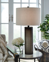 Coral Furniture - Ashley Furniture - Dingerly Lighting - Glass Table Lamp (1/CN) / Brown - L430824