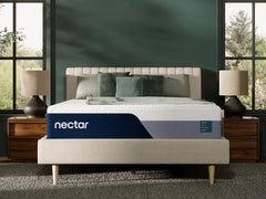 Coral Furniture - Ashley Furniture - Nectar Premier Memory Foam 5.1 Mattresses - Queen / White - M12631