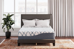 Coral Furniture - Ashley Furniture - 14 Inch Chime Elite 2.0 Mattresses - Queen / White/Blue - M42731