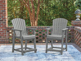 Coral Furniture - Ashley Furniture - Sanctuary Beach Outdoor - Barstool (Set of 2) - PCP227-124