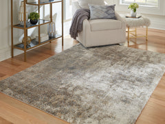Coral Furniture - Ashley Furniture - Pearidge Rug - 5'3" x 7' Rug / Multi - R405352