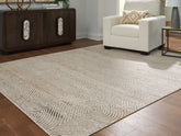 Coral Furniture - Ashley Furniture - Bachus Rug - 7'10" x 10' Area Rug / Multi - R407751