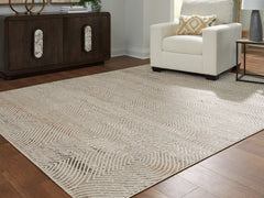 Coral Furniture - Ashley Furniture - Bachus Rug - 7'10" x 10' Area Rug / Multi - R407751